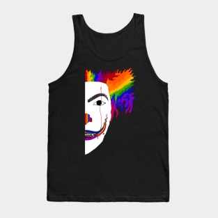 Colorful clown Tank Top